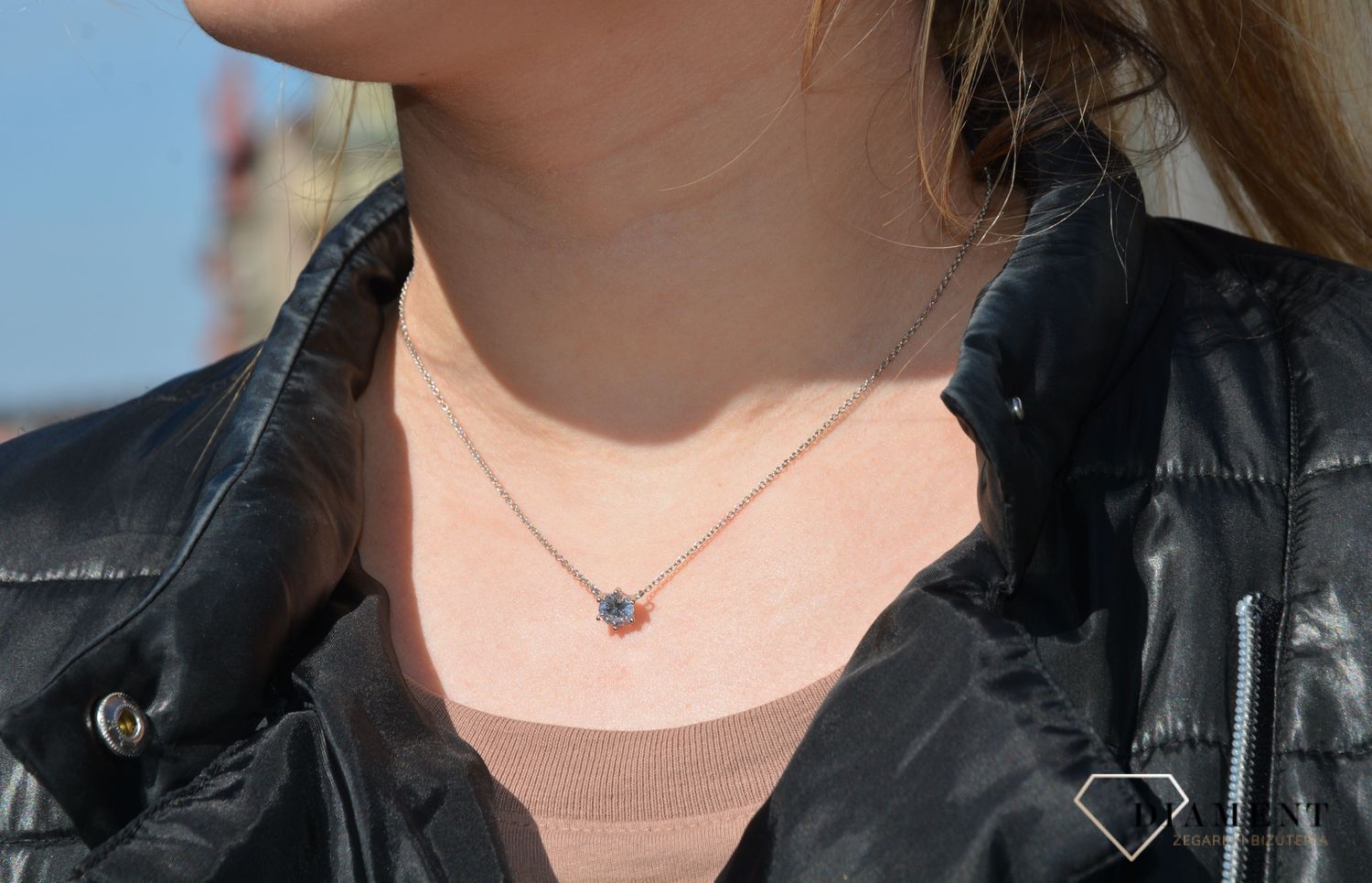 Naszyjnik duża cyrkonia Dall'Acqua C FF 035.JPG